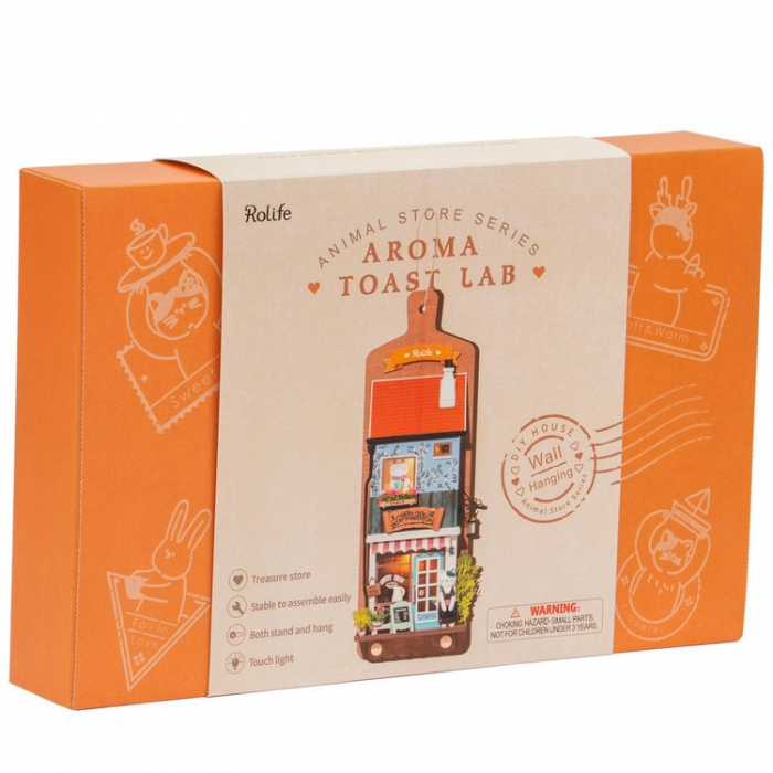 Puzzle tablou 3D , Laboratorul de paine prajita, 71 piese [6]