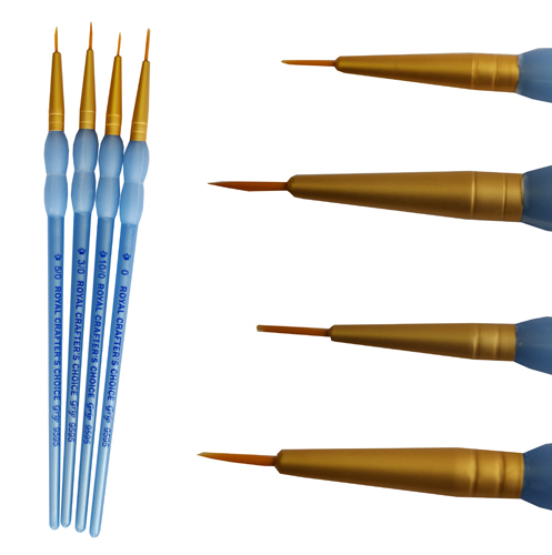 Pensula rotunda pentru detalii fine 3/0 [3]