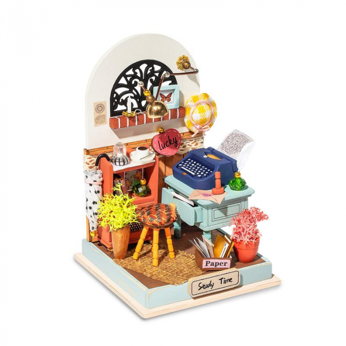 Puzzle 3D, Casuta DIY, Chef de munca (Birou) [1]