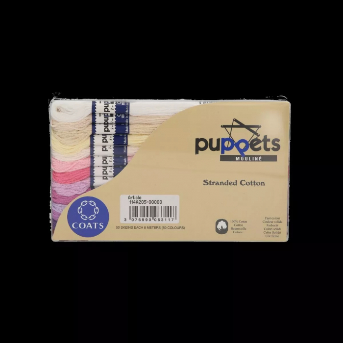 Set ata Mouline, 50 buc jurubite pastel, 8m lungime/buc [2]