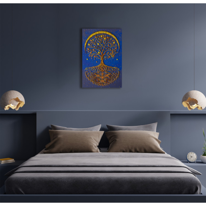 Set broderie cu margele cusute, Radianta vietii, 23x35 cm [2]