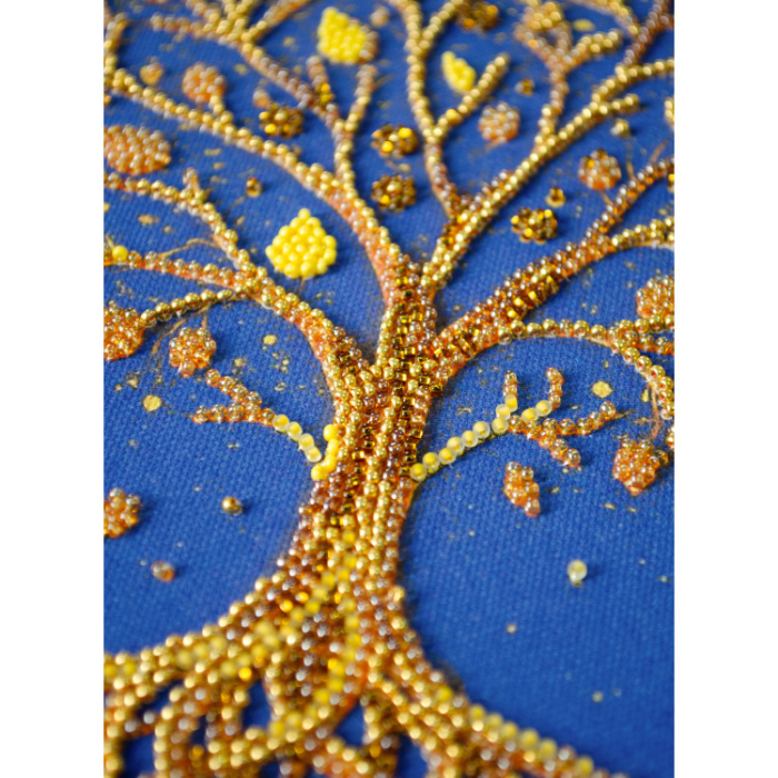 Set broderie cu margele cusute, Radianta vietii, 23x35 cm [4]