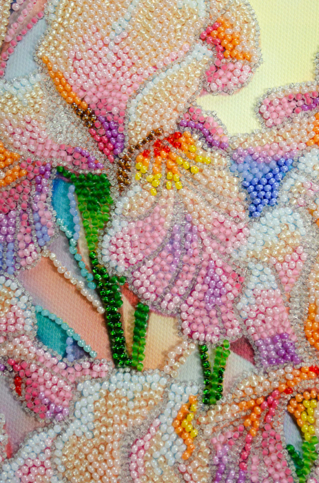 Set broderie cu margele cusute, Irisi, 24x31,5 cm [6]