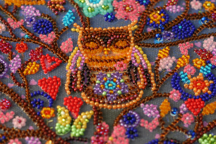 Set broderie cu margele cusute, Visul vulpii [6]
