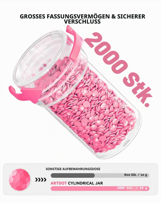 Set complet accesorii pentru goblenurile cu diamante 60 cutiute, Negru [4]
