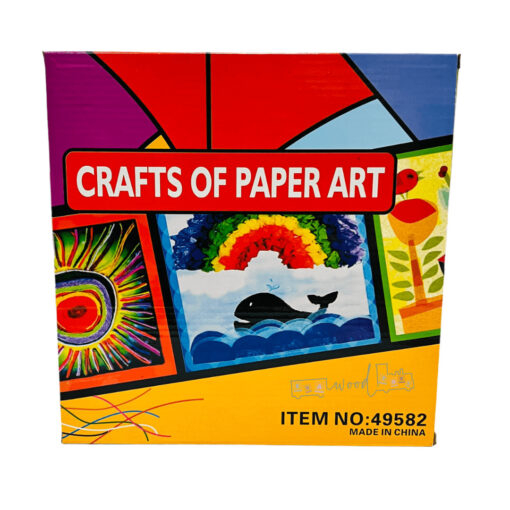 Set creatie din hartie creoponata, 5 planse [4]