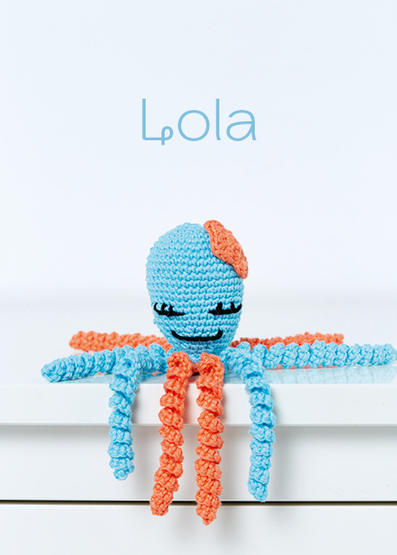 Caracatita Amigurumi, Lola [2]