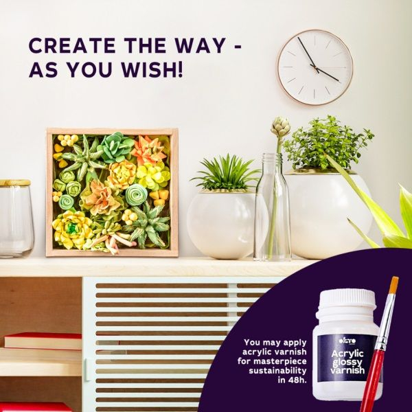 Set de creatie senzoriala 3D, cu argila, Energie, 21x21 cm [3]