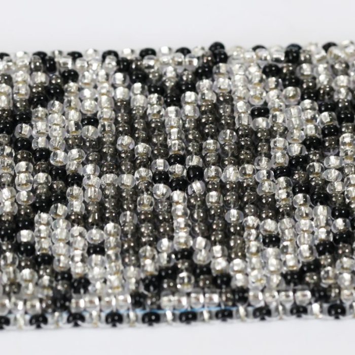 Set decoratie cu margele, bratara, Traditie cu margele, 3 culori, 15 x 4,2 cm [5]