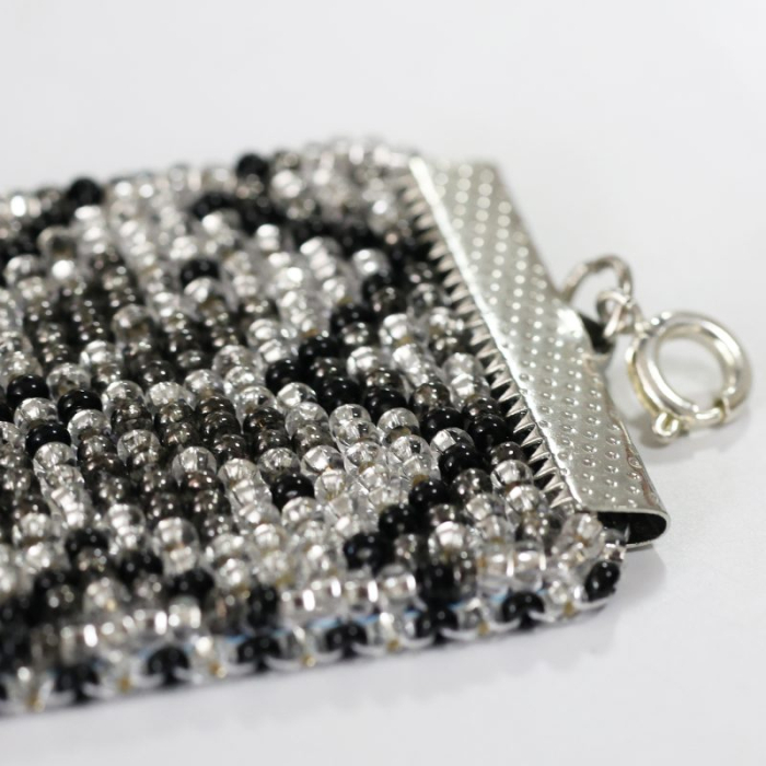 Set decoratie cu margele, bratara, Traditie cu margele, 3 culori, 15 x 4,2 cm [4]