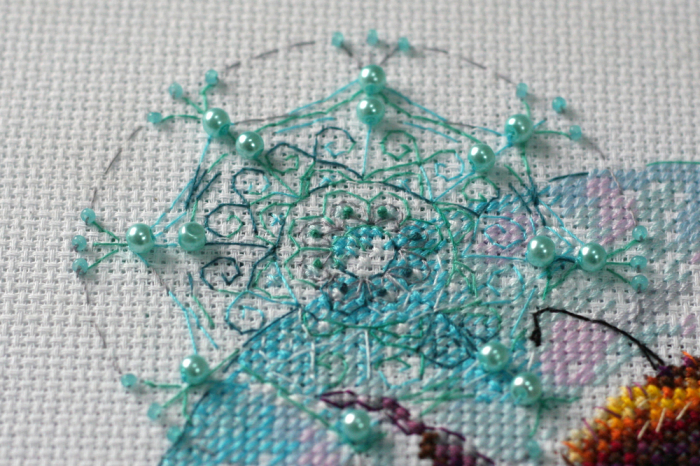Set goblen cross-stich, Panza de paianjen [2]