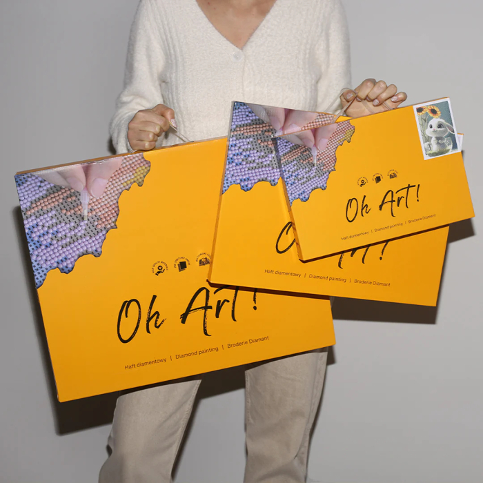 Set goblen cu diamante, cu sasiu, Phoenix, 40x50 cm [6]