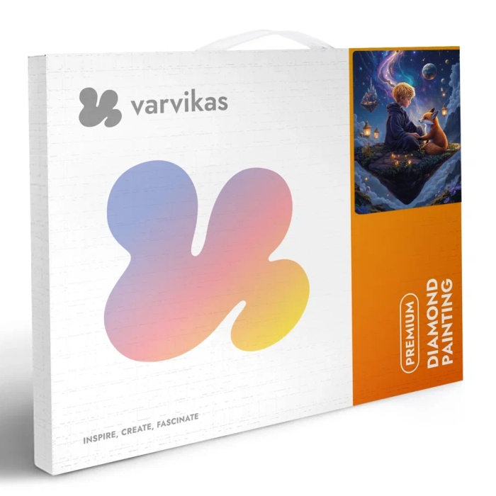 Set goblen cu diamante, cu sasiu, Calatorie spre stele, 40x50 cm [6]