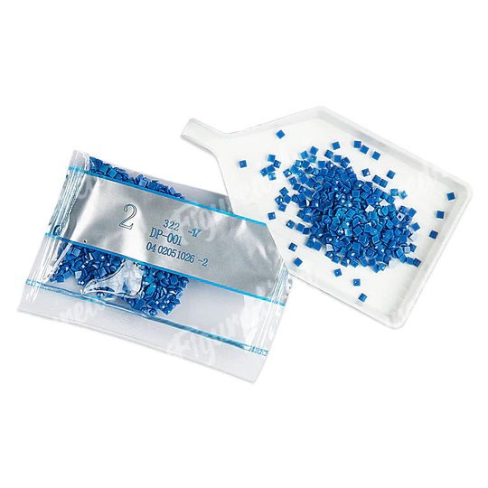 Set goblen cu diamante, cu sasiu, Fata cu trandafiri, 40x50 cm [5]