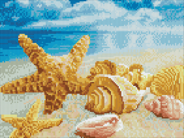 Set goblen cu diamante, cu sasiu, Amintirea verii, 30x40 cm [1]