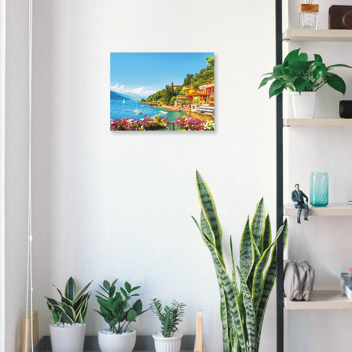 Set goblen cu diamante, cu sasiu, Laguna romantica, 50x65 cm [5]