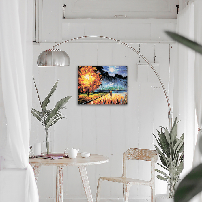 Set goblen cu diamante, cu sasiu, Toamna [4]