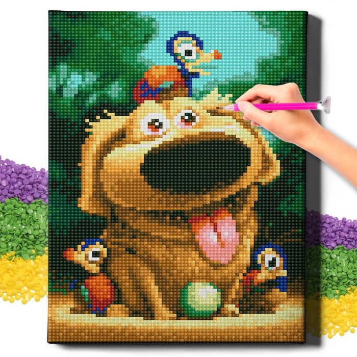 Set goblen cu diamante, cu sasiu, Dug, 20x30 cm [2]
