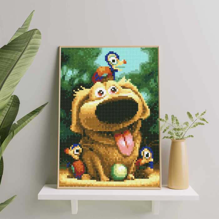 Set goblen cu diamante, cu sasiu, Dug, 20x30 cm [4]