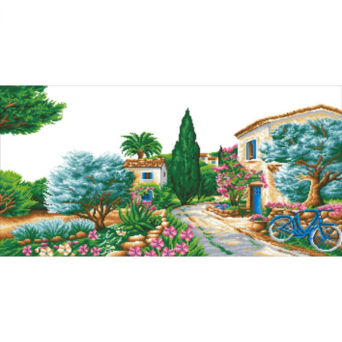 Goblen cu diamante, La Provence, 50x100 cm [12]