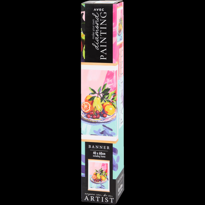 Set goblen cu diamante, fara sasiu, Natura statica, 40x60 cm [2]