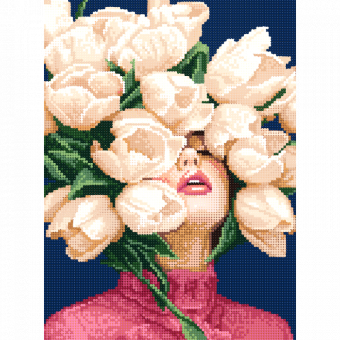 Set goblen cu diamante, cu sasiu, Tentatie, 30x40 cm [2]