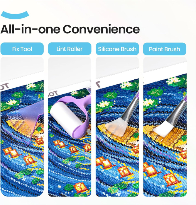 Set pentru sigilarea goblenurilor cu diamante, 480 ml [5]