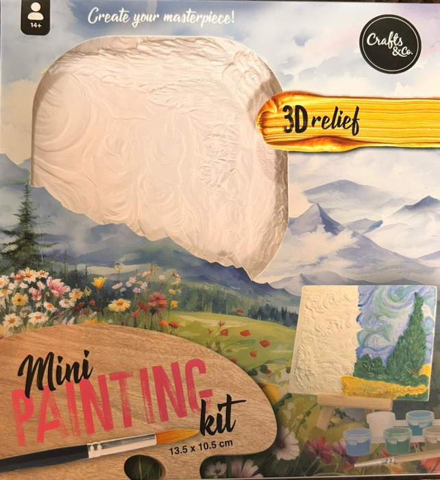 Set pictura 3D, Drum cu chiparosi, 10,5x 13,5 [3]