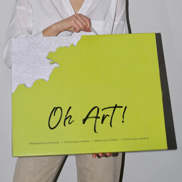 Set pictura pe numere, cu sasiu, New York, 40x50 cm [7]