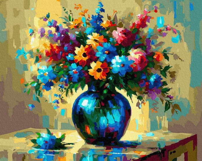Set pictura pe numere, cu sasiu, Spatiu de calm, 40x50 cm [1]