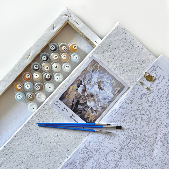 Set pictura pe numere, cu sasiu, O viata condimentata, 40x50 cm [6]