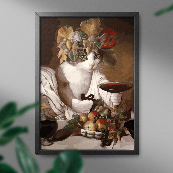 Set pictura pe numere, cu sasiu, Regele placerilor, 40x50 cm [3]