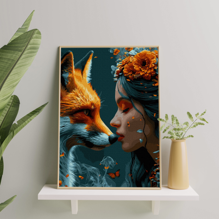 Set pictura pe numere, cu sasiu, Rezonanta, 40x50 cm [3]