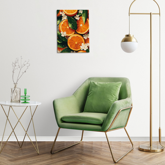 Set pictura pe numere, cu sasiu, Soare dulce, 30x40 cm [5]