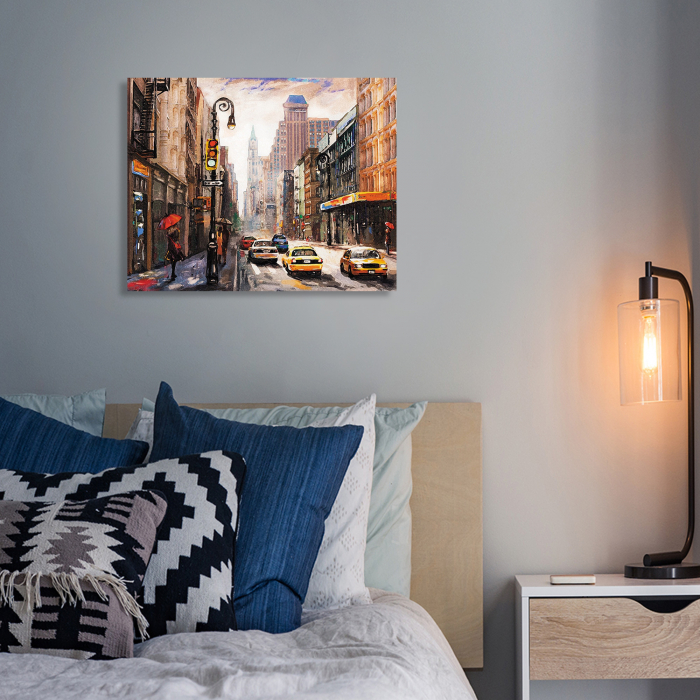 Set pictura pe numere, cu sasiu, New York City, 40 x50 cm [6]
