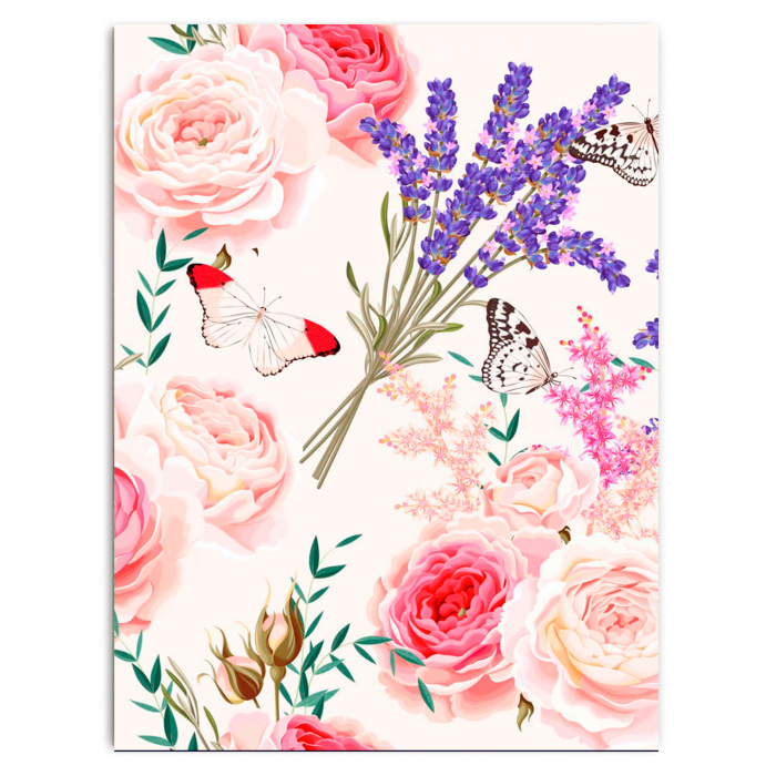 Pictura pe numere, cu sasiu, Spring Melody, 30x40 cm [2]