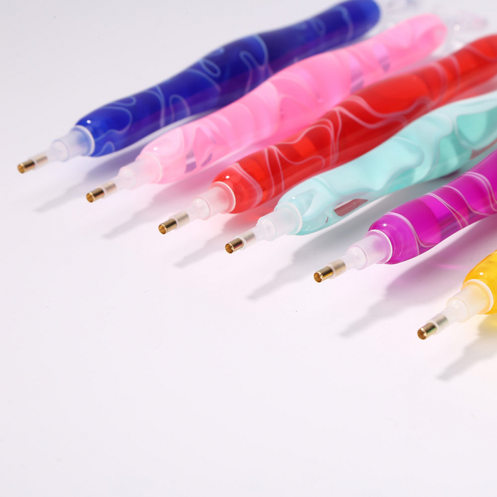 Stilou rasina aplicare goblen cu diamante, 5 capete [8]