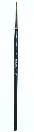 Pensula sintetica varf rotund Milan 301-0 [1]