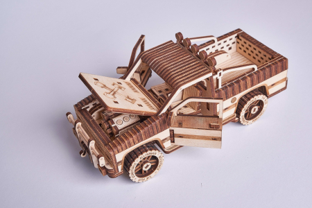 Puzzle 3D Mecanic, Masina de transport, 276 piese [7]