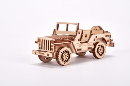 Puzzle 3D Mecanic, Jeep, 72 piese [3]