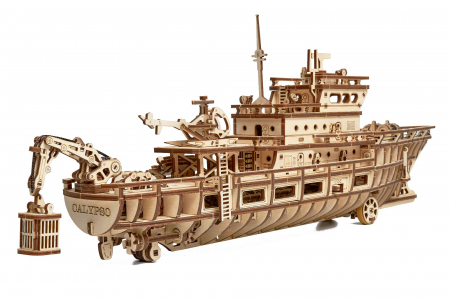 Puzzle 3D Mecanic, Ocean Explorer, 565 piese [5]