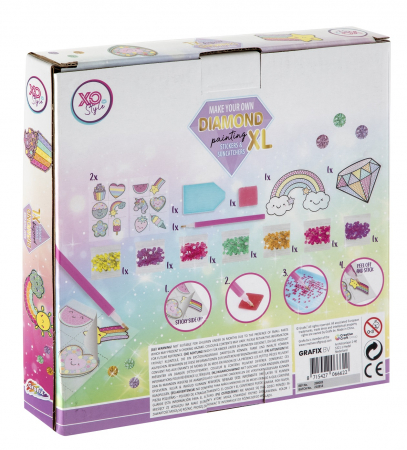 Set 12 goblenuri cu diamante sticker, curcubeu [2]