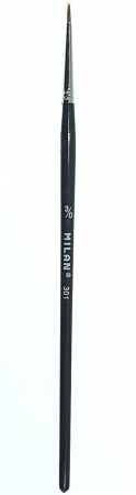 Pensula sintetica varf rotund Milan 301-3/0 [1]