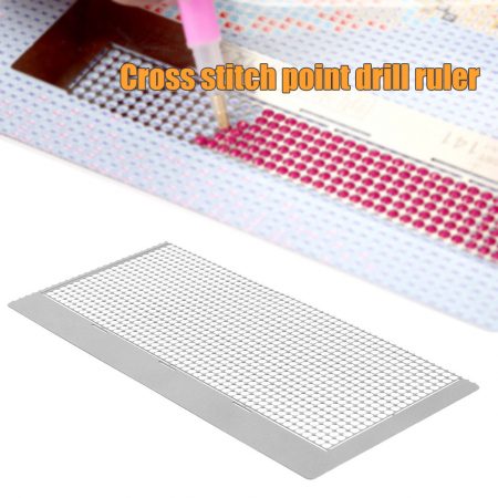 Sablon aplicare pietre rotunde pentru goblenurile cu diamante 32*3,5 cm [3]