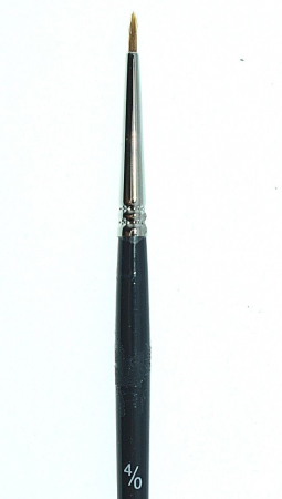 Accesorii pentru pictat si desenat - Pensula sintetica varf rotund Milan 301-4/0