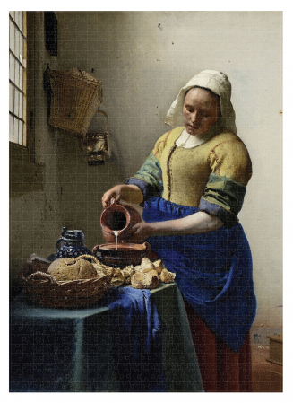 Puzzle Art, Laptareasa, Johannes Vermeer, 50x70 cm,1000 piese [2]
