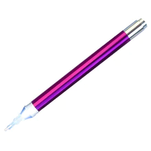 Stilou mov LED aplicare goblen cu diamante [0]