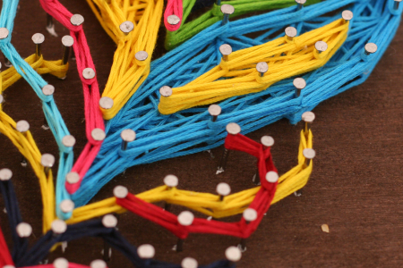 Set Art -string, Pana colorata, 7 culori [3]