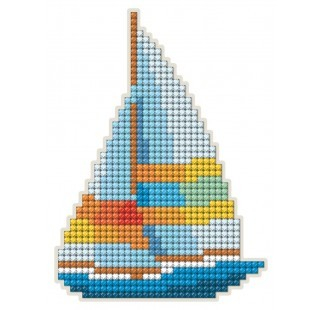 Set goblen cu diamante magnet, Velier, 8.8x12 cm [0]