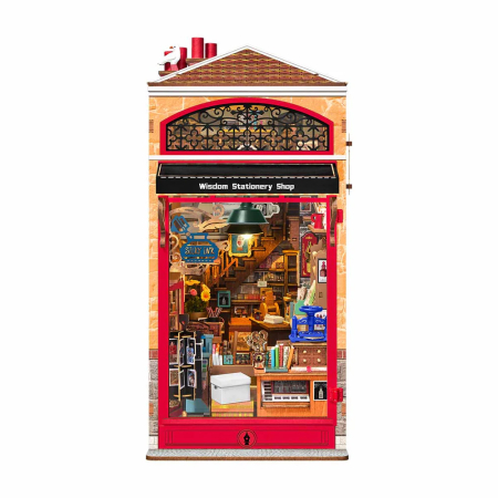Casute DIY - Book nook, Cotor de carte DIY, Papetaria inteleptilor, 472 piese